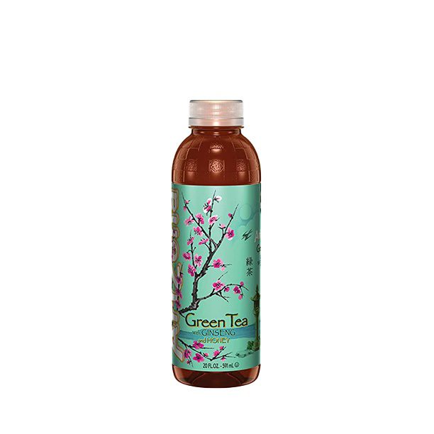 ARIZONA GREEN TEA WITH GINSENG AND HONEY PLASTIC BOTTLE DRINK