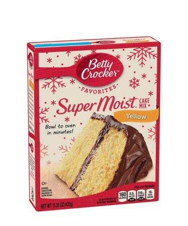 BETTY CROCKER SUPER MOIST CAKE MIX, YELLOW