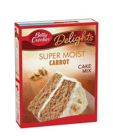 BETTY CROCKER SUPER MOIST CARROT CAKE MIX