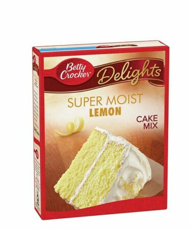 BETTY CROCKER SUPER MOIST LEMON CAKE MIX