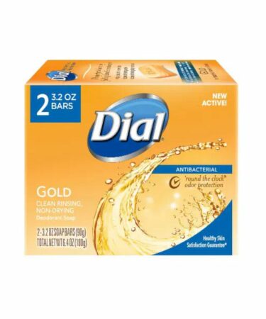 DIAL GOLD ANTIBACTERIAL DEODORANT SOAP (6 BARS)